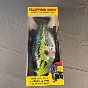 Hitch Critters Flopping Bass Ball Hitch Cover and Brake Light Novelty accessory